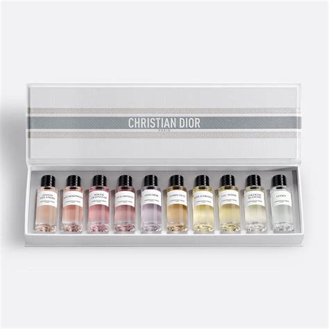 dior maison discovery set|christian dior perfume miniature sets.